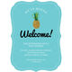 Turquoise Pineapple Moving Announcements Image 3 of 3